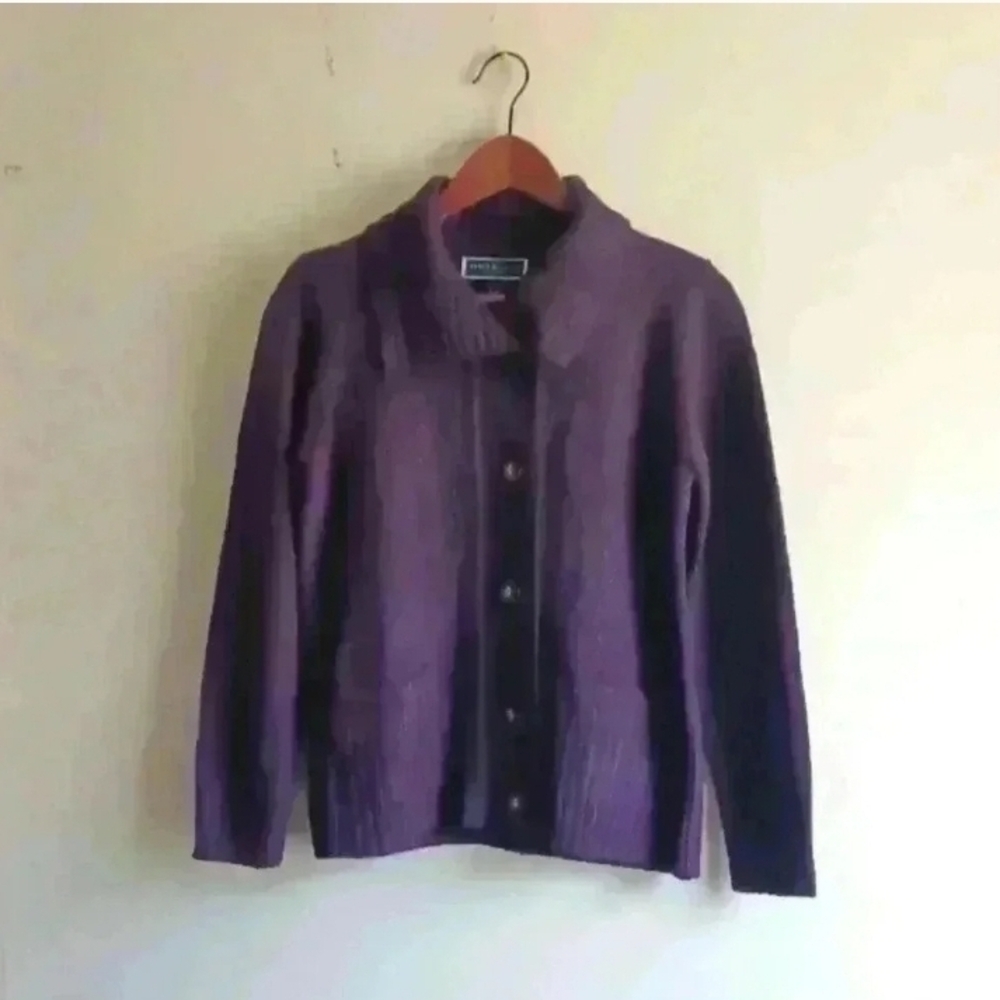 Karen Scott Button Cardigan